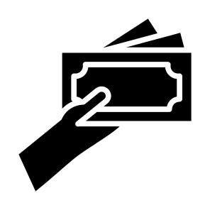 Wages, Salary, Income, Payment, Money, Cash icon