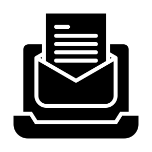 Email Message, Communications, Mail, Message, Email, Laptop icon