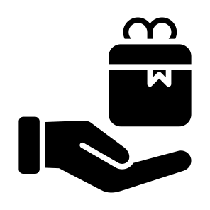 Gift Box, Gift, Give, Present, Give Away, Loyalty Program icon