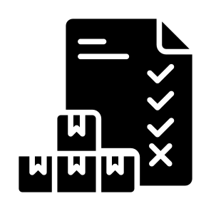 Inventory Management, Management, Supply, Checklist, Control, Product icon