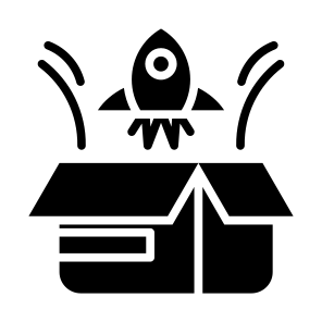 New Product, Product, Launch, Release, Boxes, Package icon