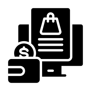 Shopping Online, Ecommerce, Online Shop, Buy, Shopping, Money icon
