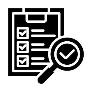 Criteria, Research, Clipboard, Survey, Applied  icon