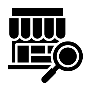 Market, Research, Store, Sales, Analysis icon