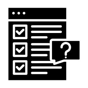 Questionnaire, Check List, Test, Question, Clipboard icon