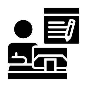 Copywriter, Writer, Content, User, Pencil icon