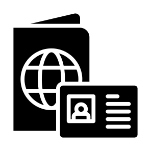 Passport, Travel, Holiday, Identification, Pass icon