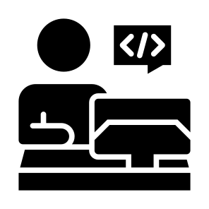 Programmer, Developer, User, Coding, Professions And Jobs icon