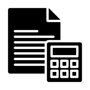 Accounting, Document, Calculator, Accountant, Expense icon