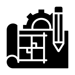 Blueprint, Strategic Plan, Flow Chart, Project Plan, Management icon