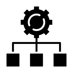 Business Plan, Gear, Planning, Project Management, Structure icon
