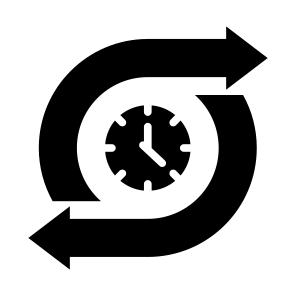 Cycle, Clock, Gears, Timer, Process icon