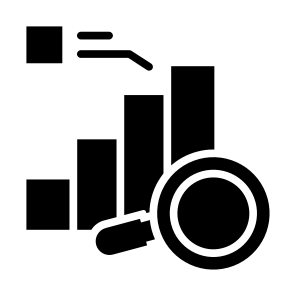 Market Research, Chart, Statistics, Analysis, Research icon