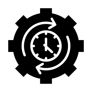 Timer, Clock, Process, Cycle, Duration icon