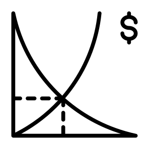 Aggregate Supply, Growth, Increase, Analysis, Statistics, Diagram  icon