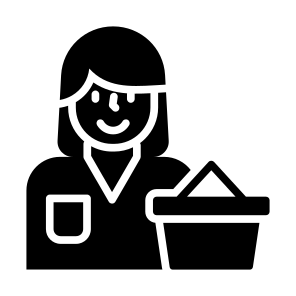 Consumer, User, Buyer, Shopping, Shopping Bag, Basket icon