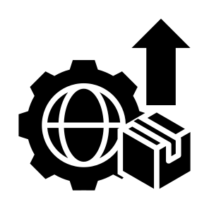 Export Product, Export, Product, Global, International, Worldwide icon