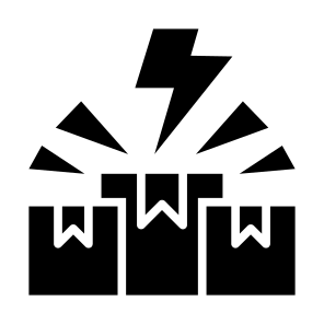 Supply Shock, Event, Product, Supply, Package, Cardboard icon
