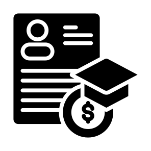 Scholarship, Study, Education, Funding, Compensation icon