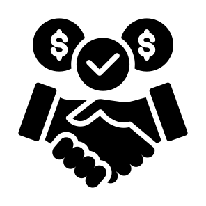 Sponsorship, Money, Sponsor, Scholarship, Cooperation icon