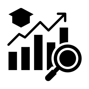 Study, Statistics, Student, Analysis, Academy icon