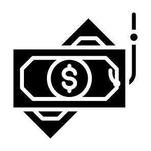 Bait, Money, Dollar, Banknote icon