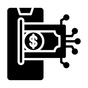 Digital Money, Digital, Money, Technology, Digital Currency, Digital Payment icon