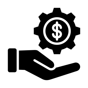 Financial Support, Money, Financial, Support, Technical, Services icon