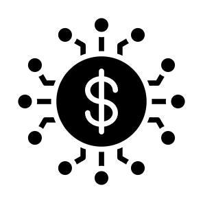 Financial Technology, Digital, Financial, Money, Technology, Fintech icon