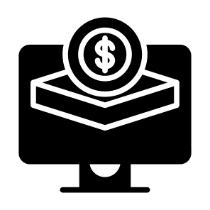 Online Banking, Online, Banking, Electronic Banking, Finance, Money icon