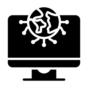 Technology Digital , Digital, Technology, Electronics, Networking, Internet icon