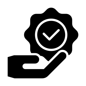 Assurance, Quality, High Quality, Quality Control, Achievement, Guarantee, Ranking, Best, Award icon