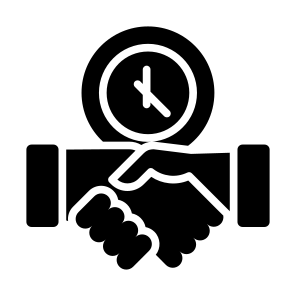 Commitment, Time, Payment, Debt, Credit, Promise, Agreement icon