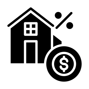 Instalment, Taxes, Money,  Debts, Houses, Property, Investments  icon
