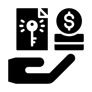 Lease, Real Estate, Rental, Legacy, Key  icon