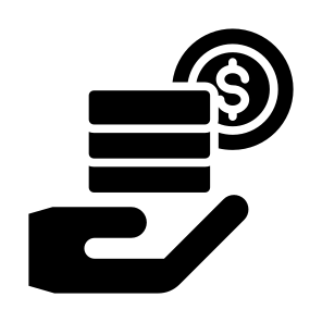 Loan, Cost, Saving, Money, Business, Finance, Ebitda, Exchange icon