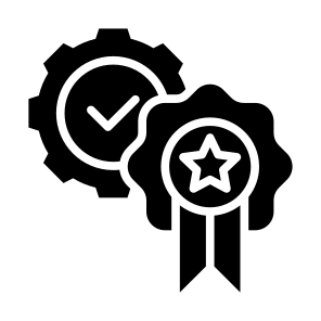 Quality Assurance, Reputation, Quality, Reliable, Trusted, Recommend, Assurance, Best icon