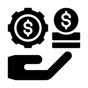 Stewardship, Money, Management, Responsibility, Investment  icon