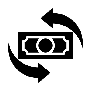 Cash Flow, Money Flow, Cash, Economy, Process  icon