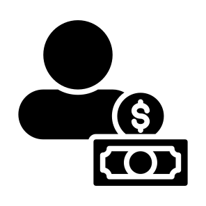 Investors, Buyer, Venture, Accountant, Money icon