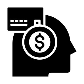 Thinking, Economy, Credit Card, Incomes, Money icon