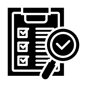Inspection, Audit, Check, Document, Analysis, Clipboard icon