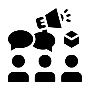 Brand Engagement, Marketing, Experience, Branding, Popularity  icon