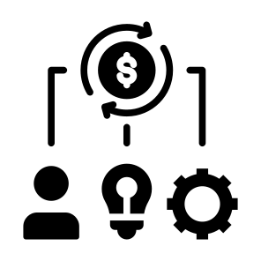 Business Model, Progress, Management, Idea, Modeling icon