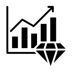 Business Value, Product, Increase, Investment, Growth icon