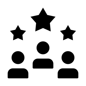 Customer Satisfaction, Rate, Review, Testimonial, Satisfaction icon