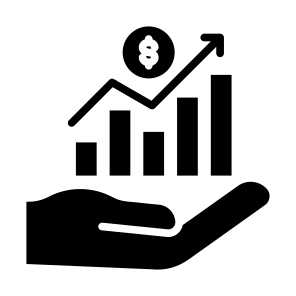 Dividend, Income, Profit, Yield, Investment icon