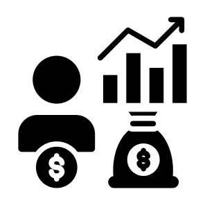 Investor, Money, Venture, Profit, Investment icon