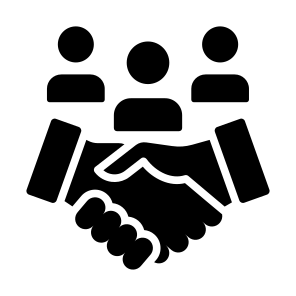 Relationship, Customer, Client, Cooperation, Partnership icon