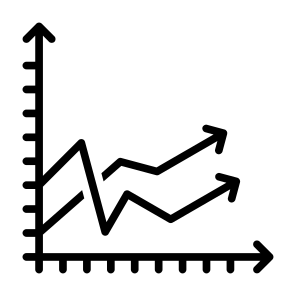 Stock Market, Stock, Trading, Analytics, Trade icon